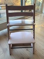 Stokke Tripp Trapp kinderstoel lichtroze, Ophalen, Gebruikt, Meegroeistoel