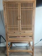 Houten kastje xenos, Ophalen