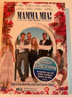 Mamma Mia! + Sing-a-long DVD in nieuwstaat, Alle leeftijden, Ophalen of Verzenden, Romantische komedie, Zo goed als nieuw