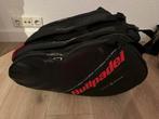 Bullpadel Vertex Padeltas - 3 Vakken - Zwart/Rood, Ophalen of Verzenden, Zo goed als nieuw, Padeltas