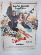 Originele Filmposter L'Animal Jean-Paul Belmondo, Rechthoekig Staand, Verzenden, Zo goed als nieuw, A1 t/m A3