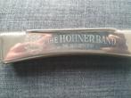 Vintage originele M.Hohner band harmonica, Muziek en Instrumenten, Blaasinstrumenten | Mondharmonica's, Chromatisch, Met koffer of doosje