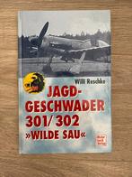 Jagdgeschwader 301/302 Wilde Sau - Willi Reschke, Ophalen of Verzenden, Tweede Wereldoorlog, Zo goed als nieuw, Luchtmacht