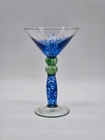 Handgeblazen Martini Glas Studio Glasshytan Åhus, Antiek en Kunst, Antiek | Glas en Kristal, Ophalen of Verzenden