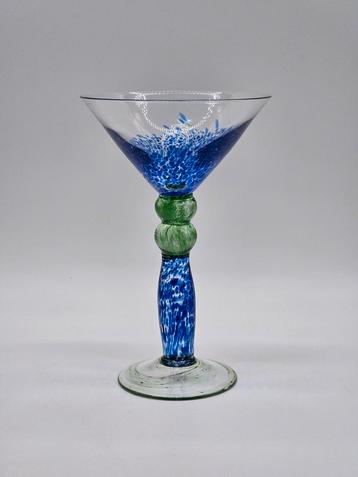 Handgeblazen Martini Glas Studio Glasshytan Åhus beschikbaar voor biedingen