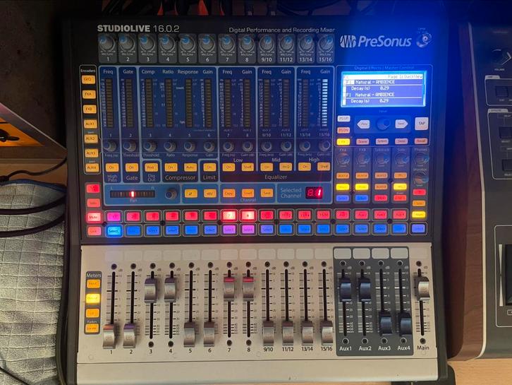 Presonus Studiolive 16.0.2 digitale mixer, Muziek en Instrumenten, Midi-apparatuur, Zo goed als nieuw, Ophalen of Verzenden