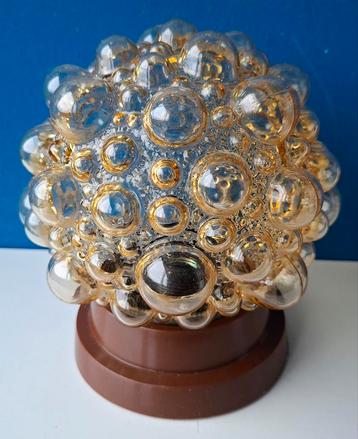 Mid Century amberkleurige 'Bubble' Plafondlamp/Helena Tynell beschikbaar voor biedingen