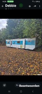 sta caravan van aluminium ruim 8 meter voor sloop ?, Caravans en Kamperen, Ophalen of Verzenden, Gebruikt