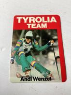 Sticker Andi Wenzel (skiër), Verzenden, Zo goed als nieuw, Sport