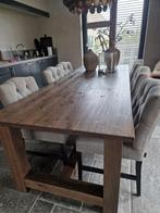 Super mooie landelijke eettafel, Huis en Inrichting, Tafels | Eettafels, Ophalen, 200 cm of meer, 50 tot 100 cm, Zo goed als nieuw