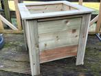 Grote plantenbak van Geïmpregneerd Hout – 55 x 55 x 52 cm, Tuin en Terras, Bloembakken en Plantenbakken, Ophalen, Minder dan 60 cm