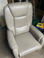 Sta op stoel, Huis en Inrichting, Fauteuils, Ophalen, Zo goed als nieuw, 50 tot 75 cm, Leer