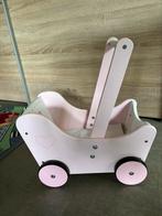 Houten Loopkar / poppenwagen, Kinderen en Baby's, Speelgoed | Houten speelgoed, Ophalen of Verzenden, Duw- of Trekspeelgoed