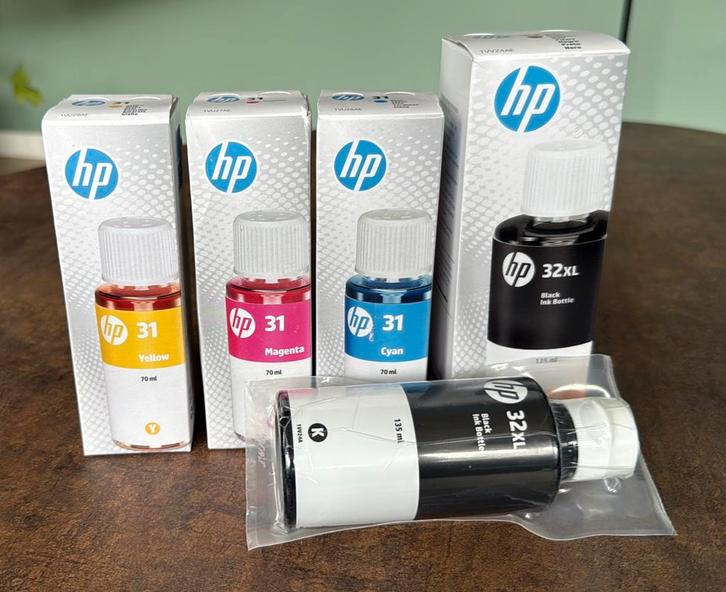 Orginele HP Inktflessen voor HP Smart Tank printers, Doe-het-zelf en Verbouw, Verf, Beits en Lak, Nieuw, Ophalen of Verzenden