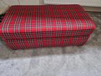 ENGELSE HOCKER XXL SCHOTSE RUIT TARTAN, Huis en Inrichting, Rechthoekig, Ophalen