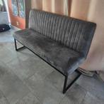 Luxe Haco eetkamerbank Mada – Bull Graphite – als nieuw, Ophalen