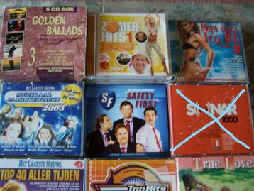Cd box met 3 of 4 of 5 cds beschikbaar voor biedingen