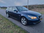 BMW 5-Serie 2.5 I 523 Touring AUT 2010 Blauw, Auto's, Achterwielaandrijving, 1800 kg, Blauw, Origineel Nederlands