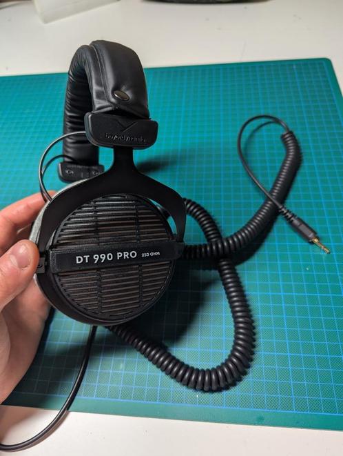 Beyerdynamic DT 990 PRO (Grijs, Zwart), Computers en Software, Headsets, Zo goed als nieuw, Over-ear, Bedraad, Gaming headset