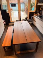 IKEA MÖRBYLÅNGA eettafel massief eiken – 100  220 cm, Gebruikt, 100 tot 150 cm, Eikenhout, 200 cm of meer