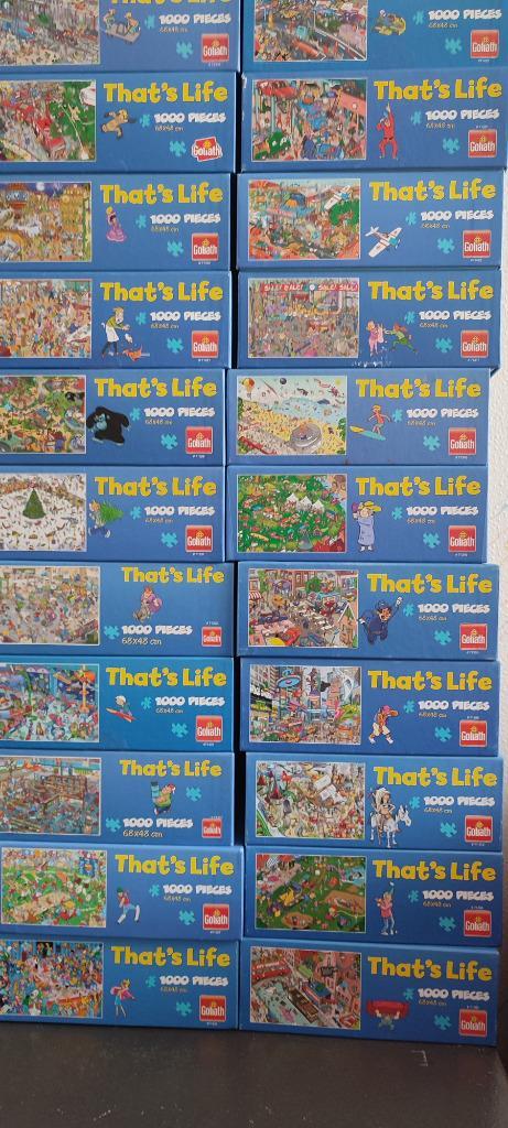 36 Legpuzzles - Thats Life - Legpuzzels, Hobby en Vrije tijd, Denksport en Puzzels, Gebruikt, Legpuzzel, 500 t/m 1500 stukjes