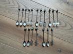 Shell volkjes en lepeltjes, Ophalen of Verzenden, Gebruikt, Zilver, Bestekset