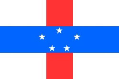 vlag Nederlandse Antillen - antilliaanse vlag, Diversen, Vlaggen en Wimpels, Nieuw, Verzenden