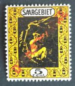 Duitsland nr. 2b Dienst Saargebiet (postfris met plakker), Overige periodes, Verzenden