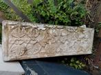 Antieke bloembak plantenbak beton kalksteen +-90 br Miekje's, Tuin en Terras, Zo goed als nieuw, Hout, Ophalen