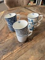 Laura Ashley kopjes, 6 stuks, blauw/wit, Huis en Inrichting, Keuken | Servies, Ophalen, Nieuw, Overige stijlen, Kop(pen) en/of Schotel(s)