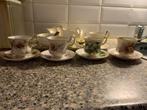 Royal Albert Engels koffieservies 8 persoons, Huis en Inrichting, Ophalen, Zo goed als nieuw, Overige stijlen, Porselein