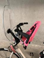Yepp fietszitje. Roze met windscherm., Voetsteuntjes, Ophalen of Verzenden, Voorzitje, Zo goed als nieuw