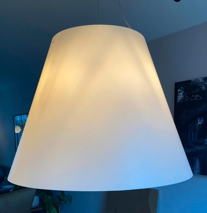 Luceplan Costanza Grande dimbaar design, Huis en Inrichting, Lampen | Lampenkappen, Zo goed als nieuw, 50 cm of meer, Rond, Ophalen