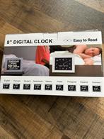 Digitale Dementie Klok - Heldere Tijdsweergave, Ophalen of Verzenden, Nieuw, Digitaal, Wekker of Tafelklok