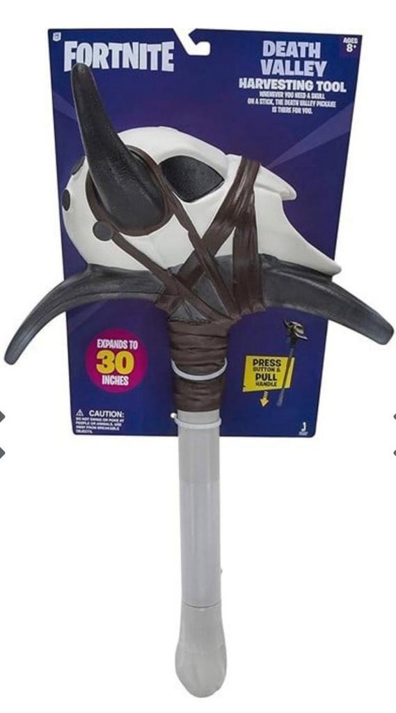 Fortnite Death Valley Pickaxe - Zeldzaam!, Kinderen en Baby's, Speelgoed | Actiefiguren, Nieuw, Ophalen
