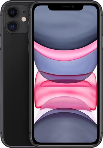 Apple iPhone 11 - 64GB - Zwart - 82% Accu beschikbaar voor biedingen