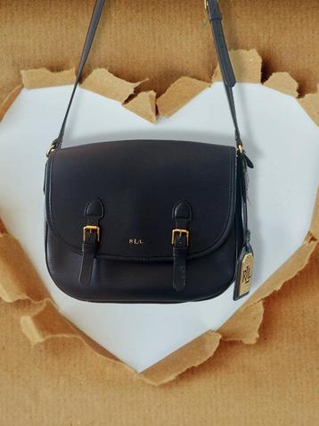 Ralph Lauren ‘Tate’ Messenger Bag – Donkerblauw  beschikbaar voor biedingen