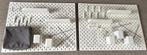 Zgan Ikea SKÅDIS 2x wandbord Ophangbord veel accessoires, Ophalen of Verzenden, Zo goed als nieuw