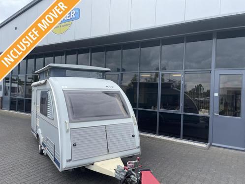 Kip Kompakt 37 EKV Langslaper 680KG Leeg Hefdak + Mover, Caravans en Kamperen, Caravans, Bedrijf, tot en met 2, 500 - 750 kg, Standaardzit