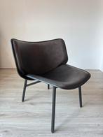 HAY Dapper leren design fauteuil, Huis en Inrichting, Fauteuils, Ophalen, Gebruikt, Minder dan 75 cm, Hout