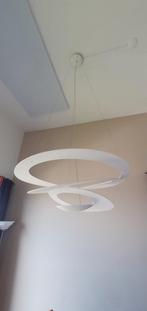 Artemide Pirce Hanglamp. Wit. Diameter 90 cm. halogeen., Huis en Inrichting, Lampen | Hanglampen, Gebruikt, Ophalen