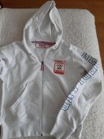 Sportieve witte hoody, Perry, Olympische spelen, maat S, Kleding | Dames, Perry sport, Ophalen of Verzenden, Wit, Zo goed als nieuw