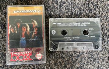 Overkill - Music Box, zeldzaam cassettebandje beschikbaar voor biedingen
