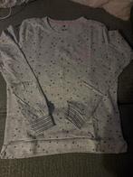 Grijze sweater met donkergrijze stippen - maat 158/164, Meisje, Trui of Vest, Ophalen of Verzenden, Zo goed als nieuw