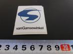 sticker vanGansewinkel  logo, Ophalen, Zo goed als nieuw, Bedrijf of Vereniging