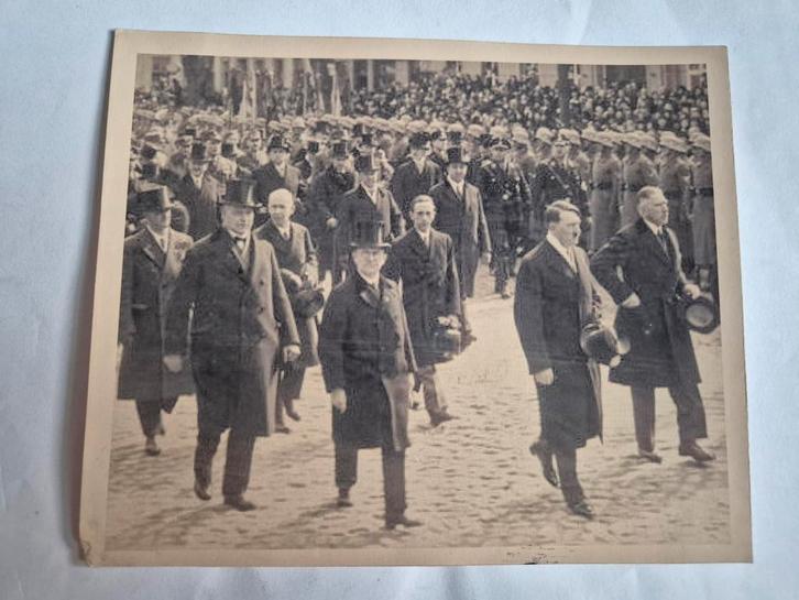 Foto Hitler bij Reichstagceremonie Potsdam 21 maart 1933, Verzamelen, Militaria | Tweede Wereldoorlog, Foto of Poster, Duitsland