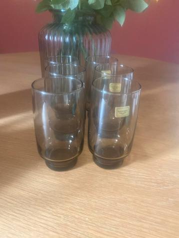 6 Luminarc France Glazen - Vintage beschikbaar voor biedingen