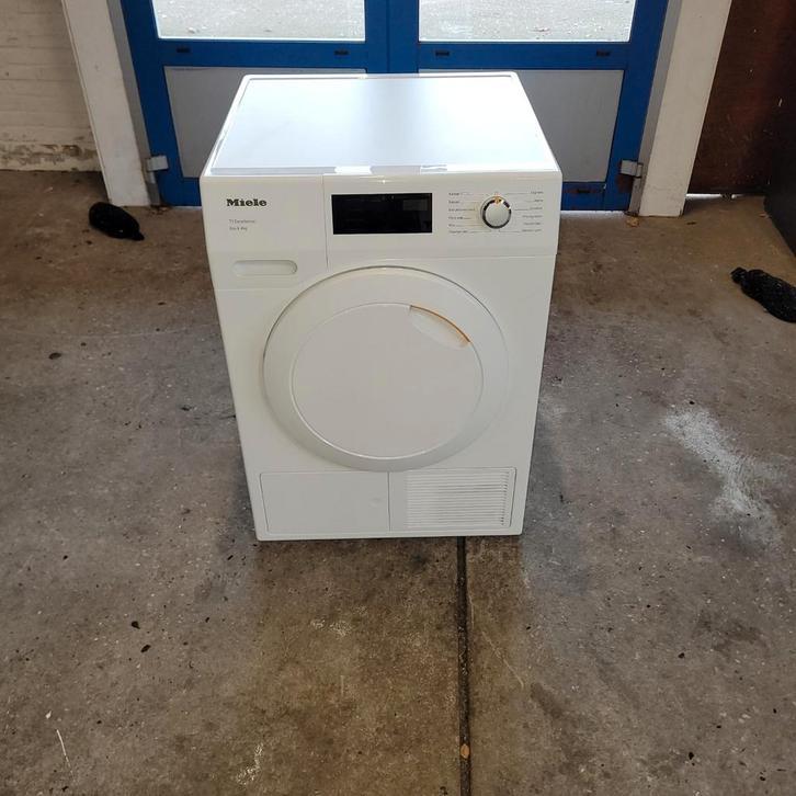 Miele T1 warmtepompdroger Excellence 8 kg, Witgoed en Apparatuur, Wasdrogers, Zo goed als nieuw, Condens, Voorlader, 6 tot 8 kg