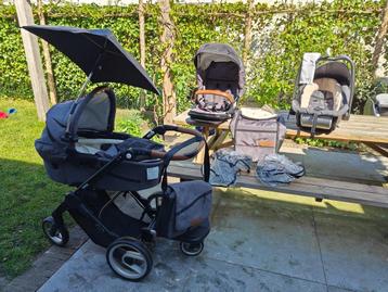 Zeer complete Mutsy Evo Kinderwagencombinatie + Maxi Cosy beschikbaar voor biedingen