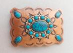 Vintage native American belt buckle, Losse buckle of gesp, Overige kleuren, 5 cm of meer, Minder dan 80 cm